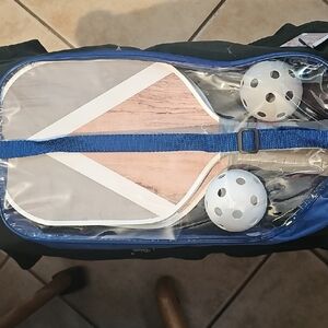 Pickleball NWT Paddle Set with Balls